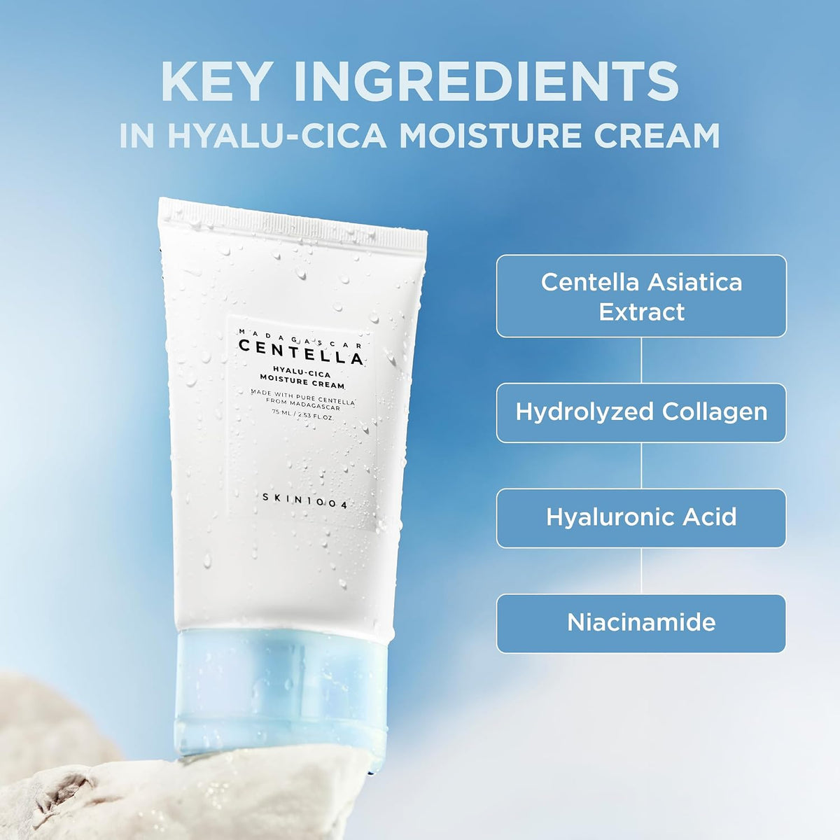 SKIN1004 - Madagascar Centella Hyalu-Cica Moisture Cream - 75ml