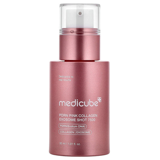 Medicube – PDRN Pink Collagen Exosome Shot Ampoule 7500, 30ml