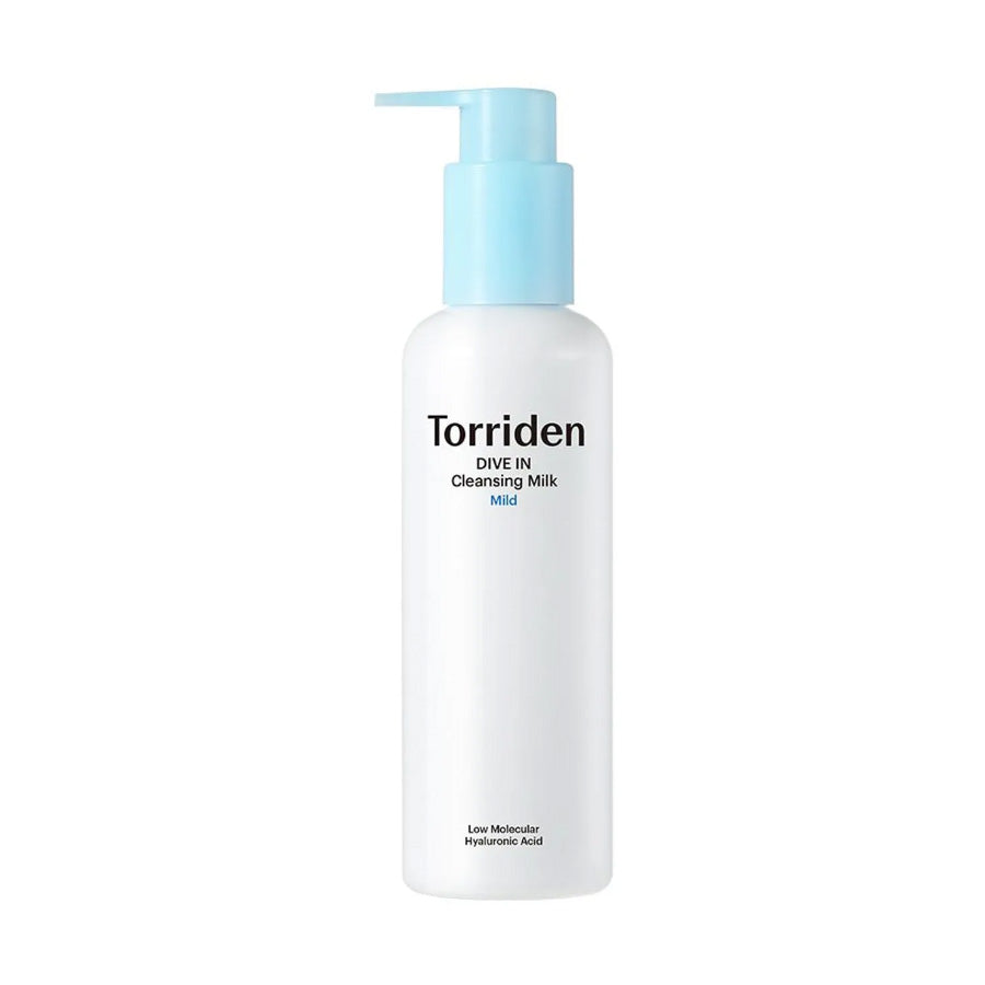 Torriden – Dive-in Low Molecular Hyaluronic Acid Cleansing Milk, 200mlV
