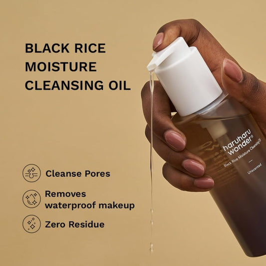 Haruharu Wonder - Black Rice Moisture Deep Cleansing Oil, 150ml